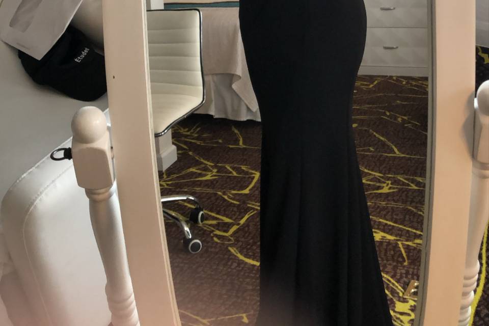 Bride hair and makeup