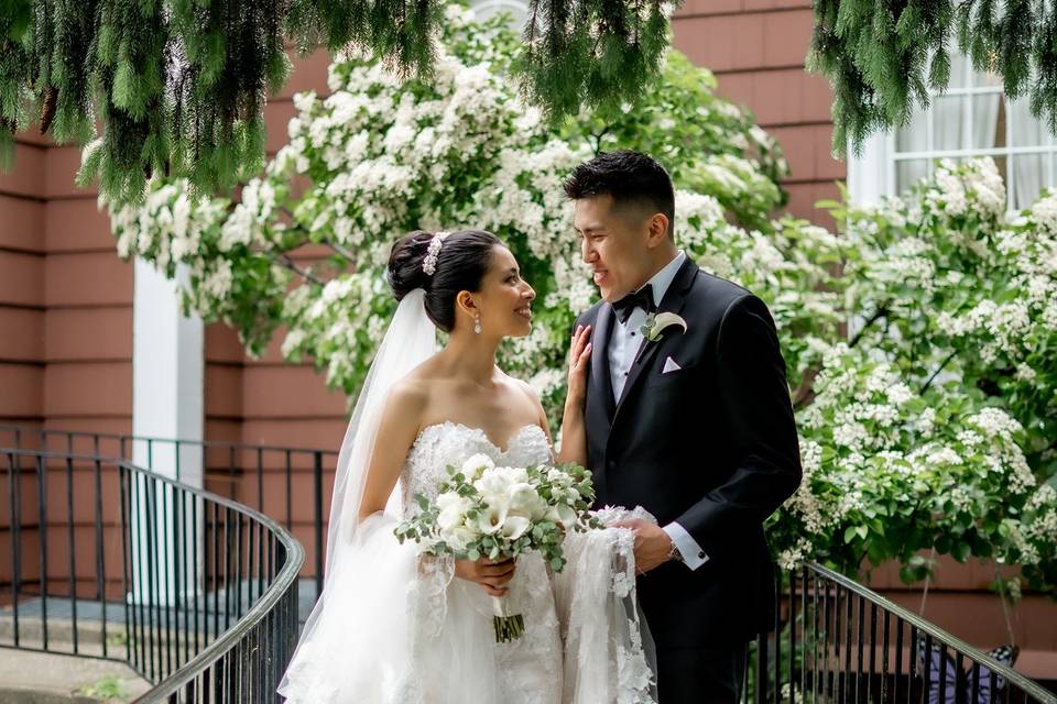 Bride hair and makeup