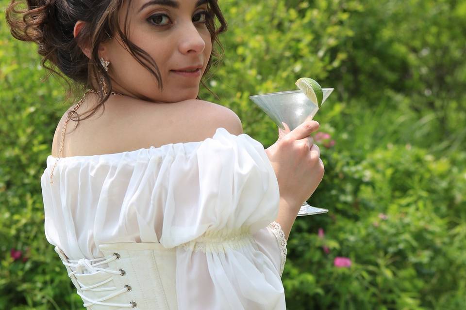 Bride hair and makeup