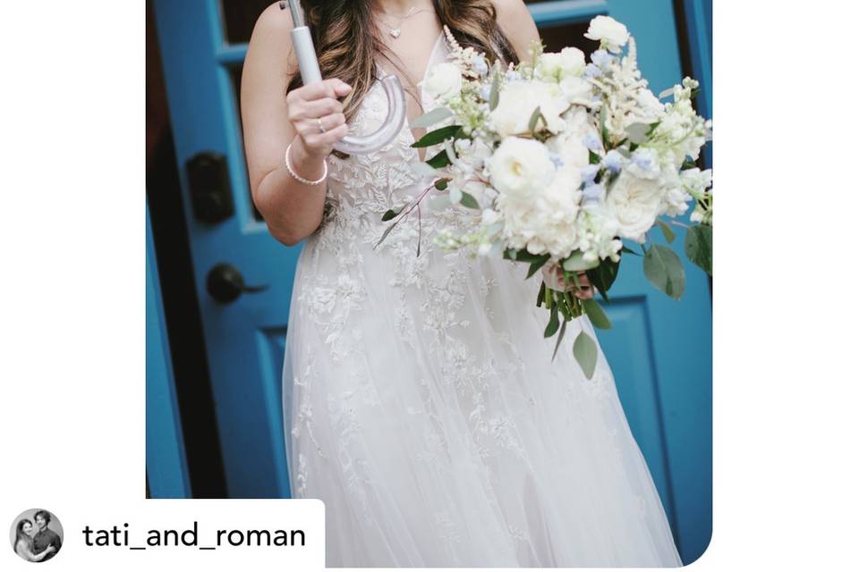 Bride hair and makeup