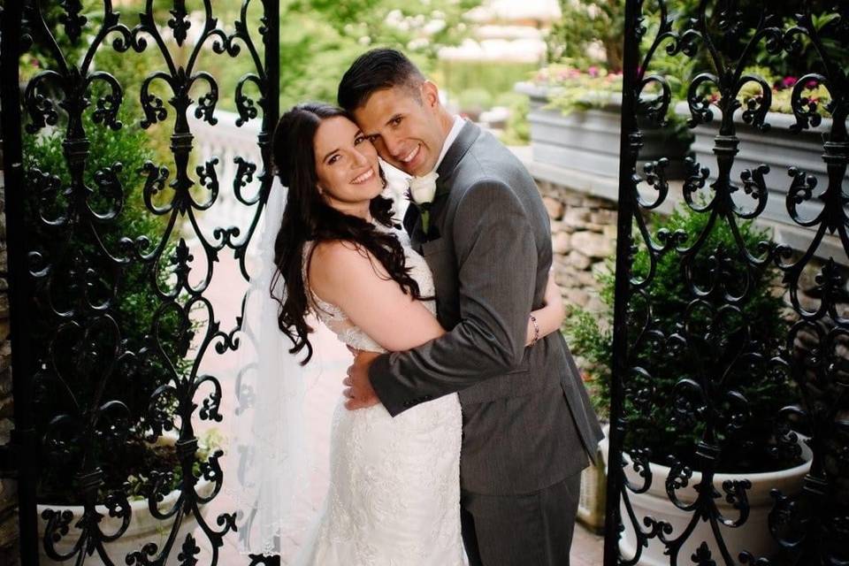 Bride hair and makeup