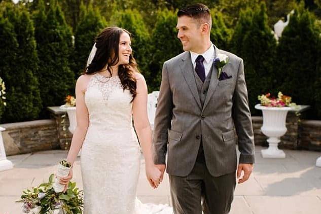 Bride hair and makeup