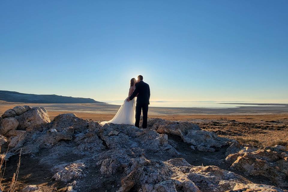 Antelope Island Elopement