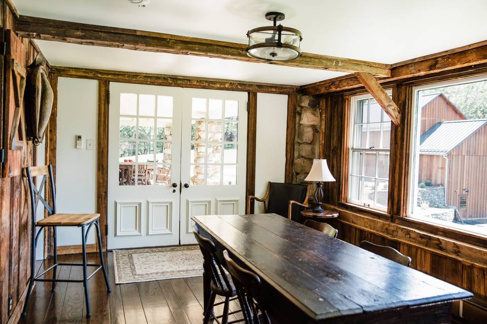 Farmhouse sunroom