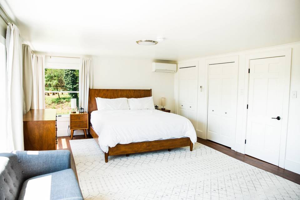 Farmhouse master bedroom