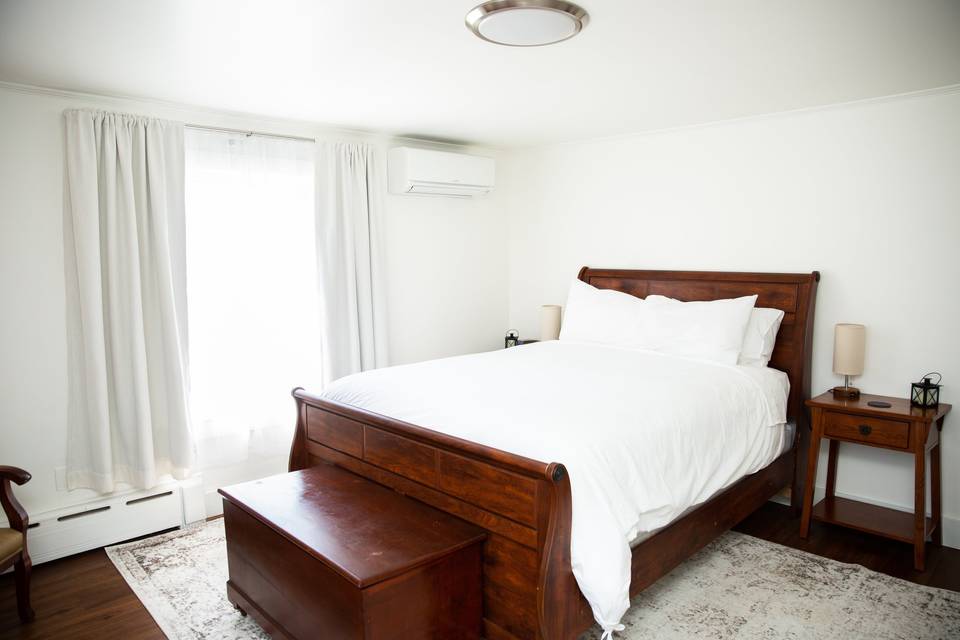 Farmhouse queen bedroom