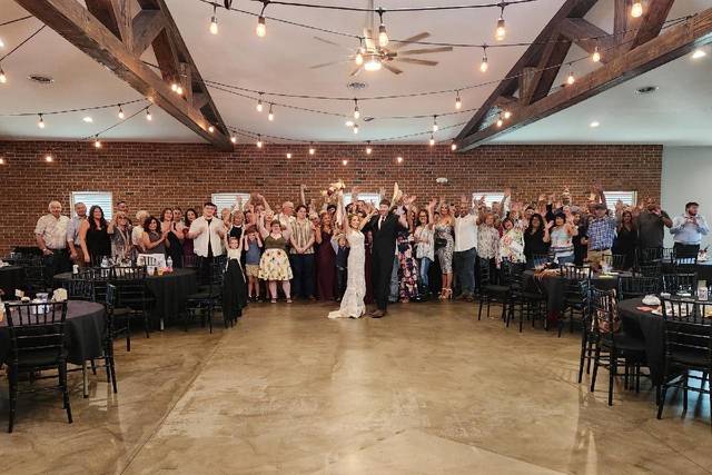 Our spacious venue