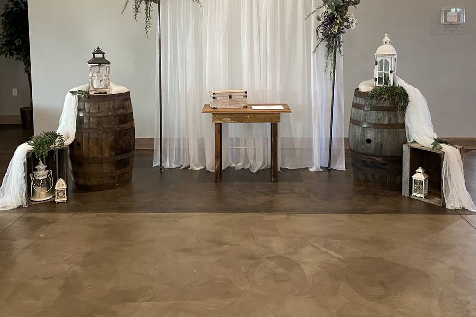 Plenty of room for ceremonies