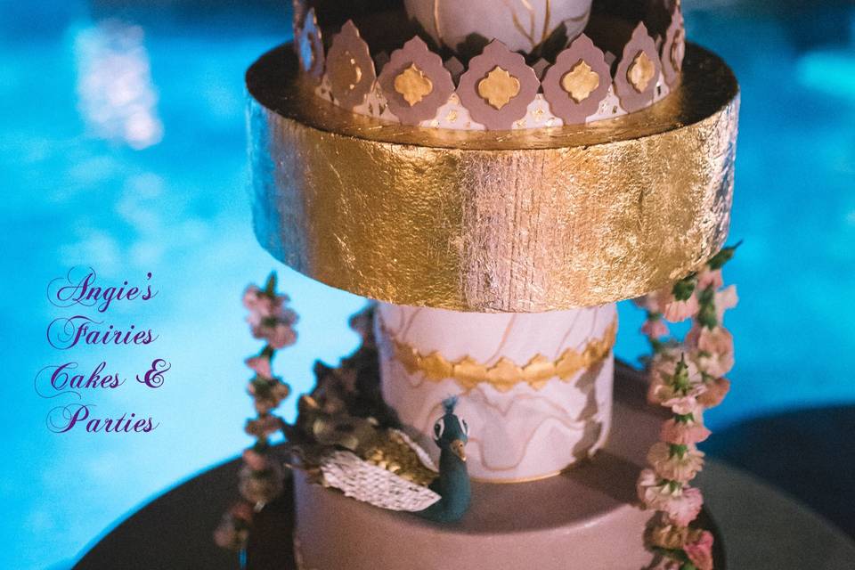 Modern Indian Wedding Cake