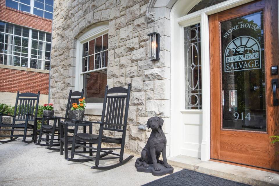 Rocking chair front porch