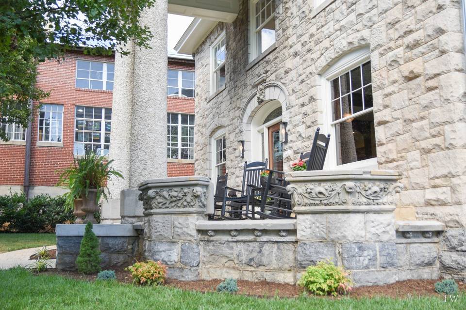 Rocking chair front porch