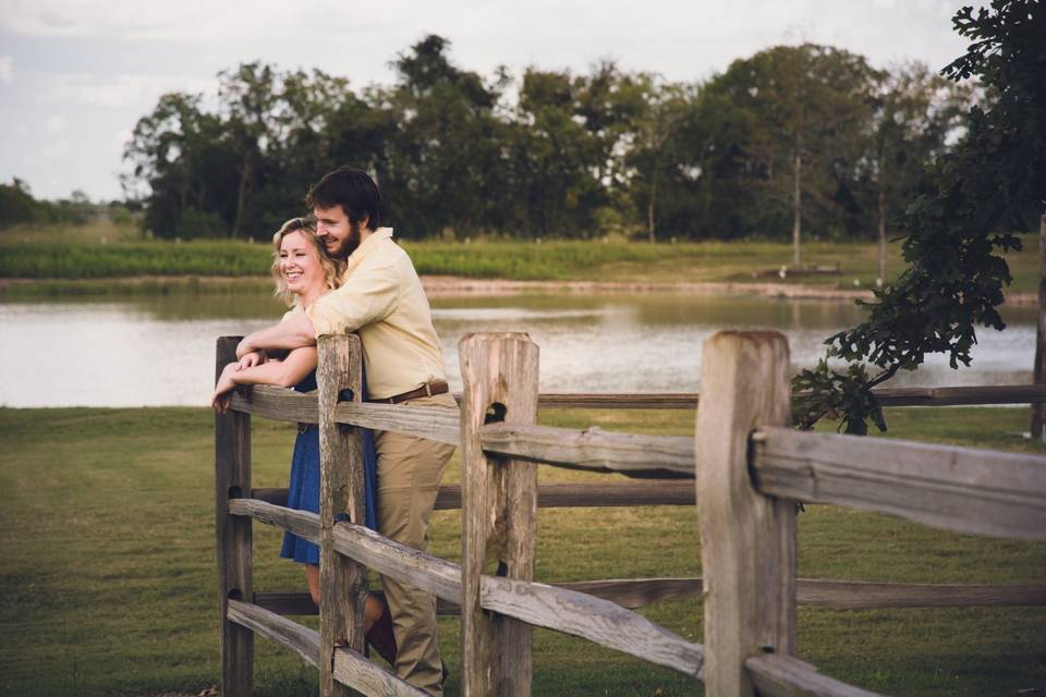 Rustic Engagement Portraits