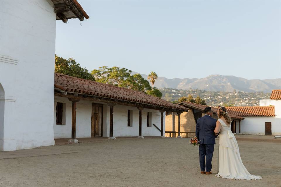 El Presidio Chapel Wedding