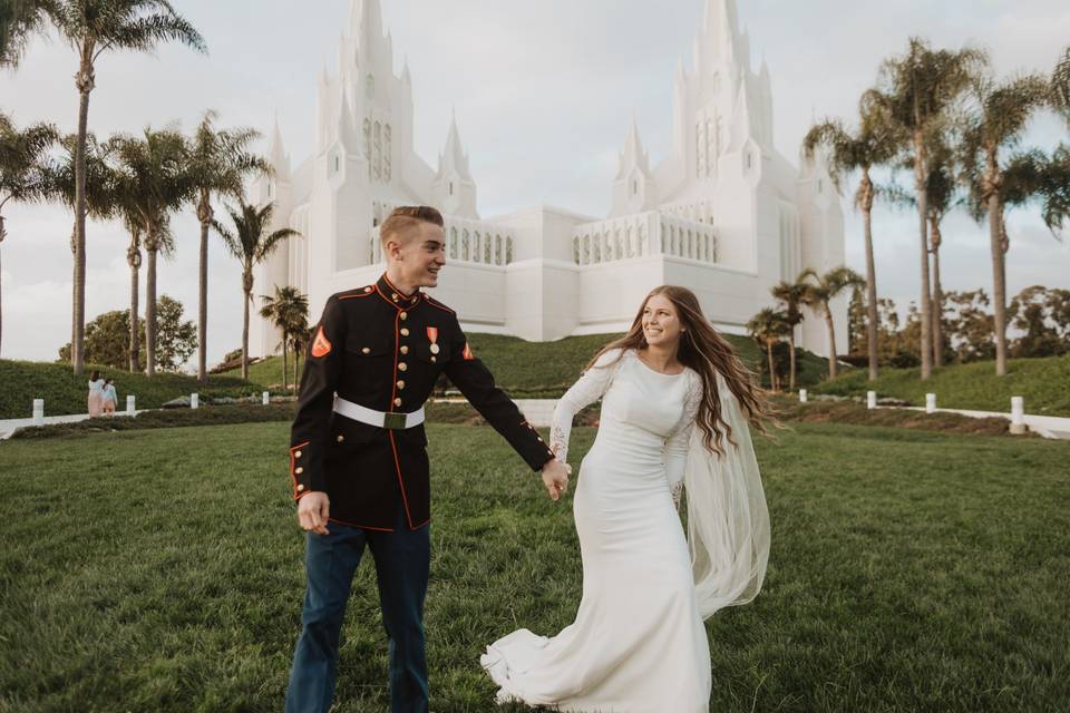 LDS Temple Elopement