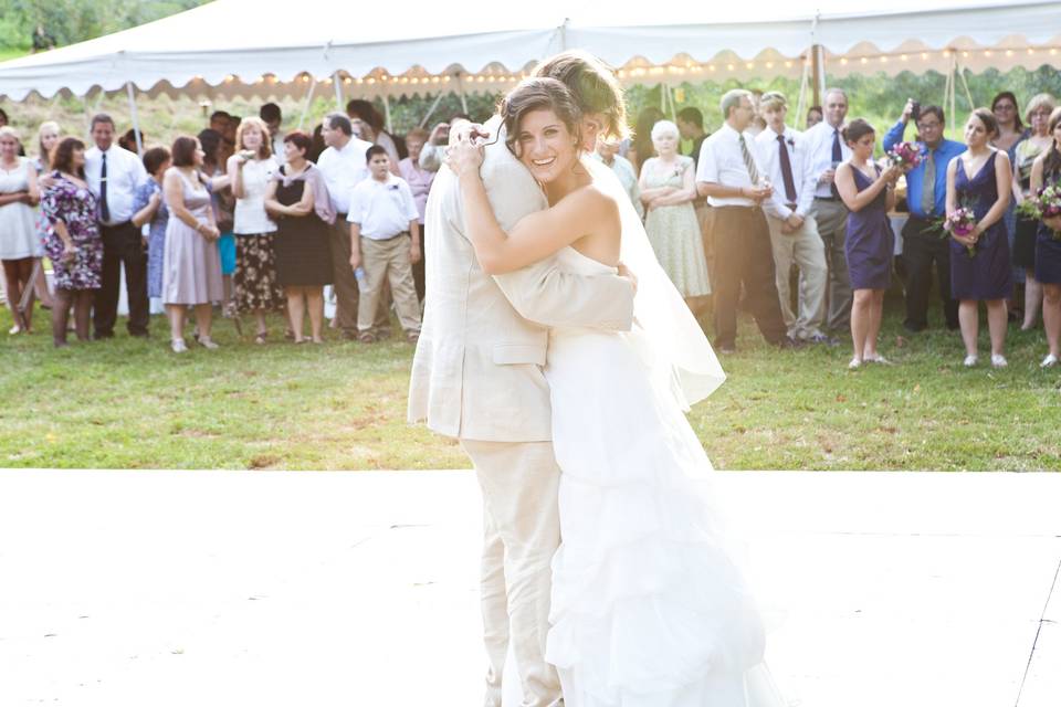 Couple dancing