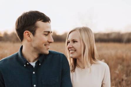 The happy couple