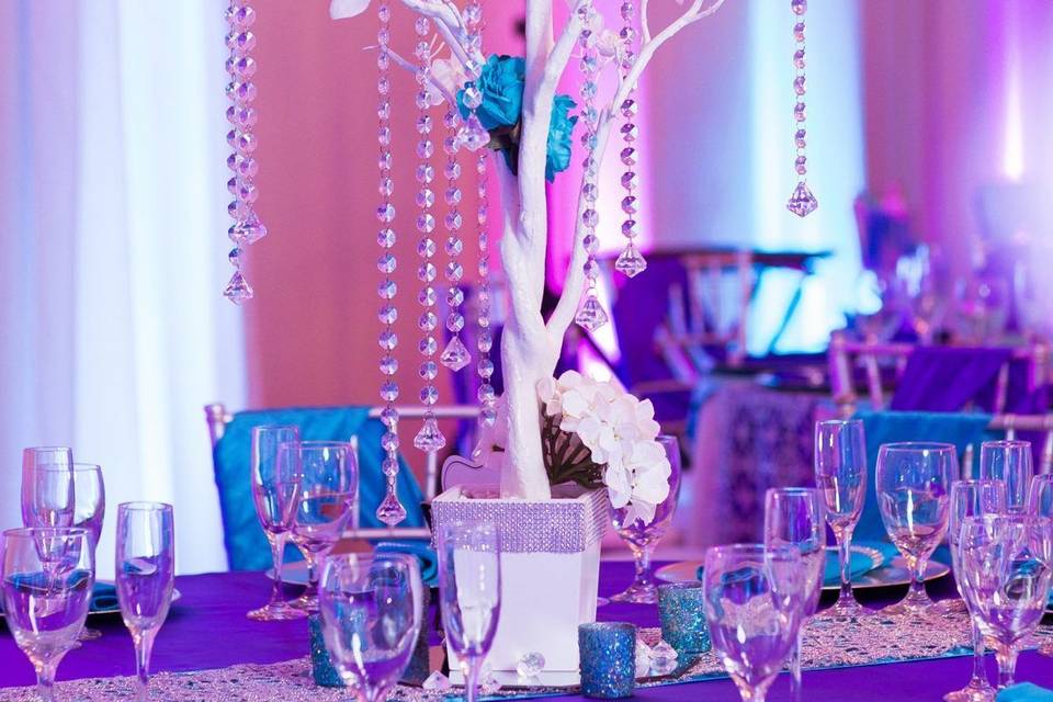 Crystal Ballroom Beach Weddings & Event Decor Services