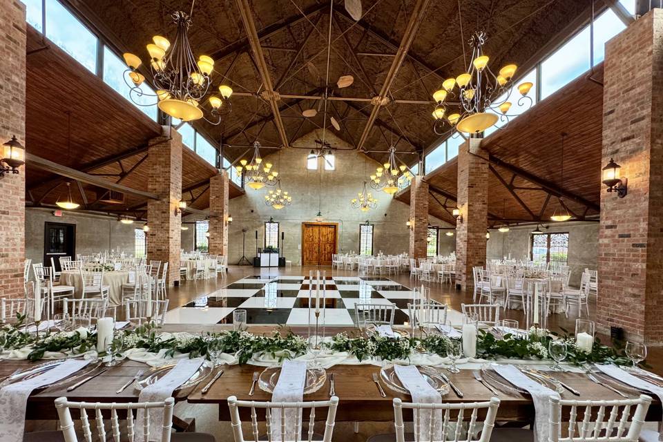 Reception layout