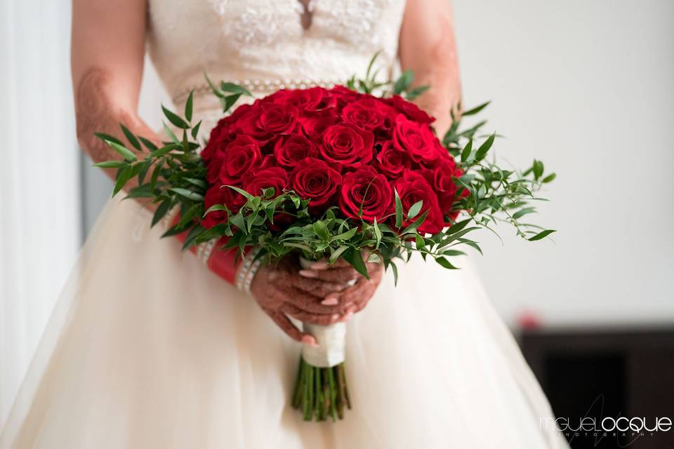 Red Bridesmaid Robes