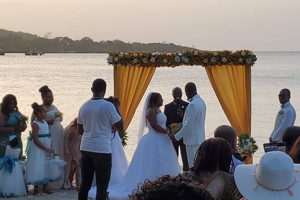 Sunset Wedding