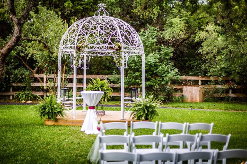 Outdoor Ceremony Site