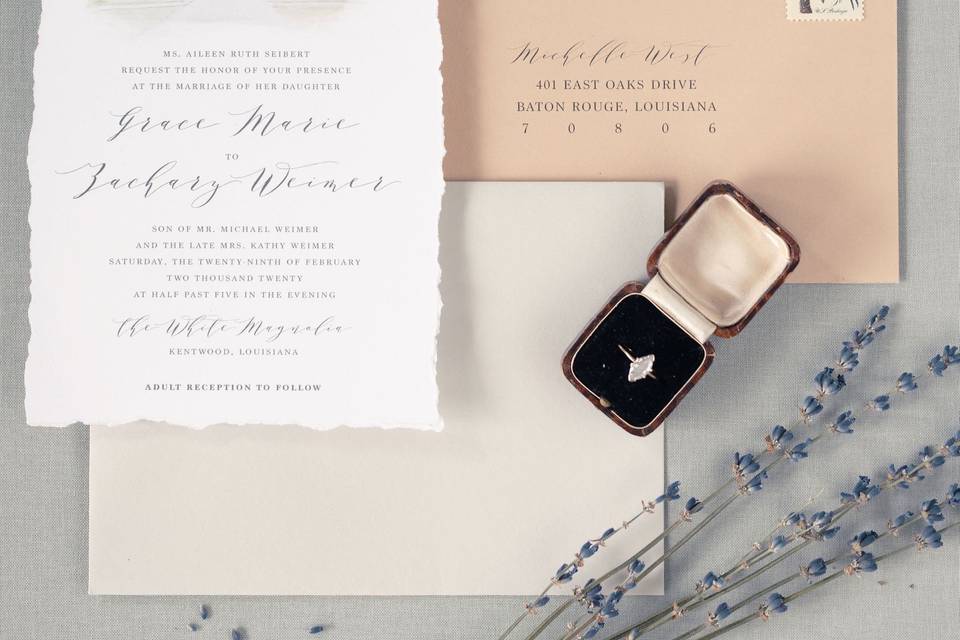 Letterpress on Luxe Paper