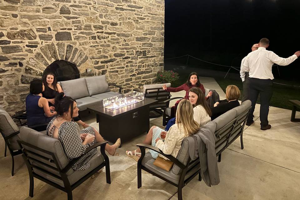 Patio area
