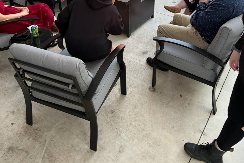 Patio area