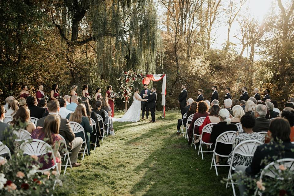Outdoor Ceremony area