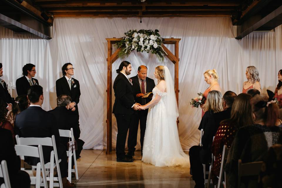 Inside ceremony