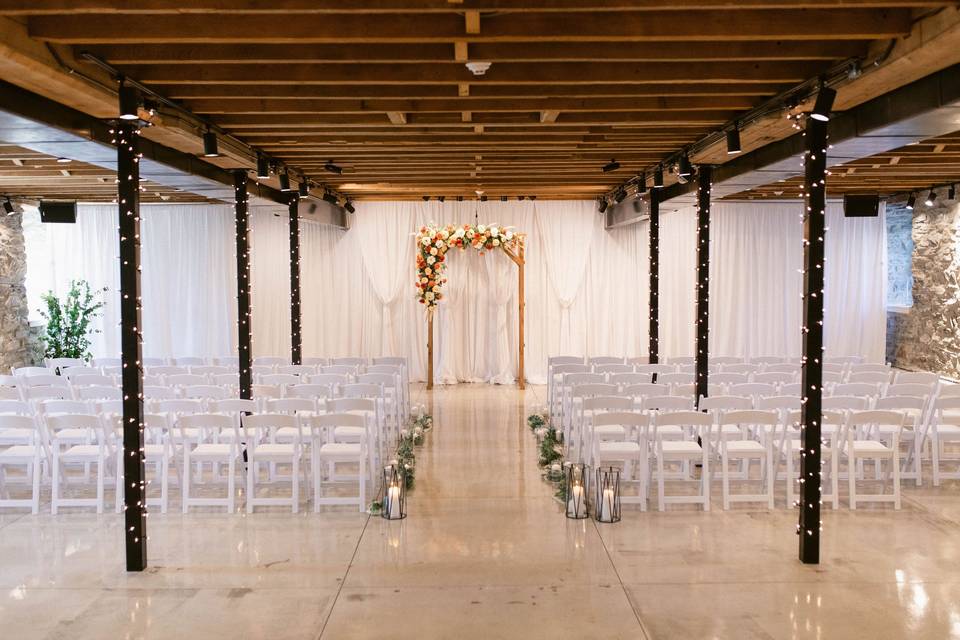 Inside ceremony