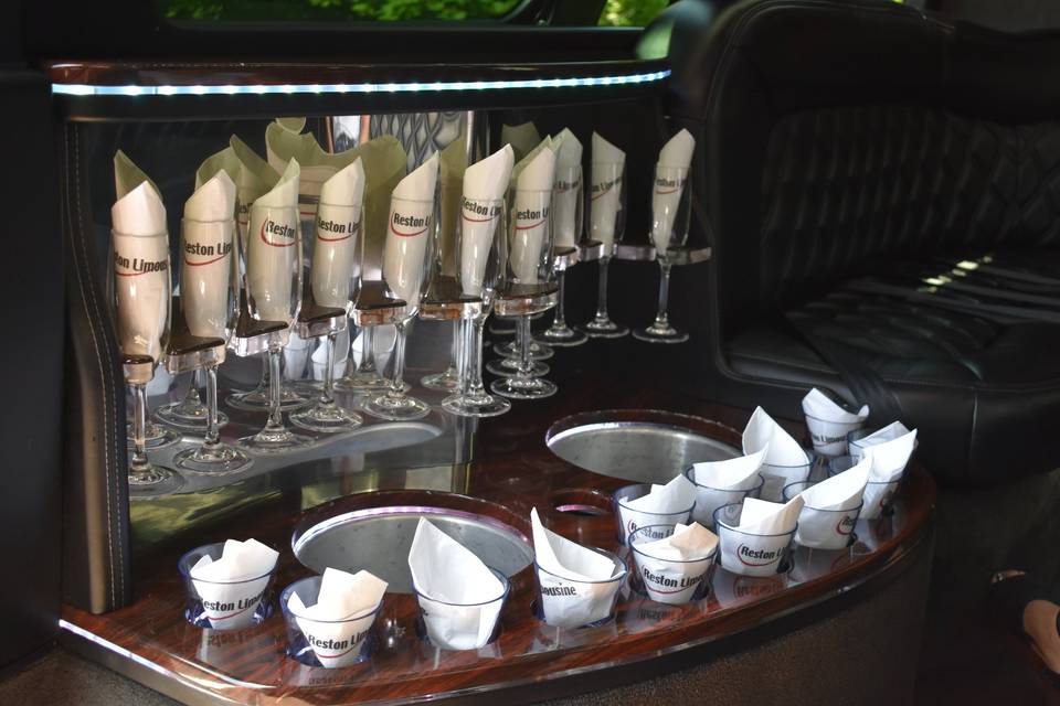 Sprinter Limousine Plush Bar