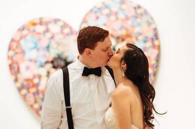 Couple kissing