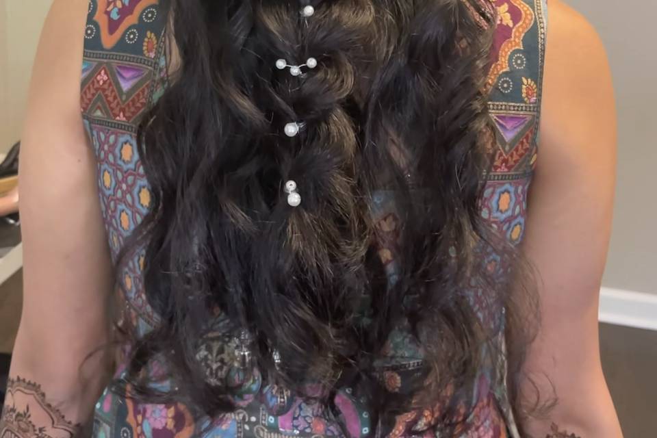 Semi-Bridal Hair