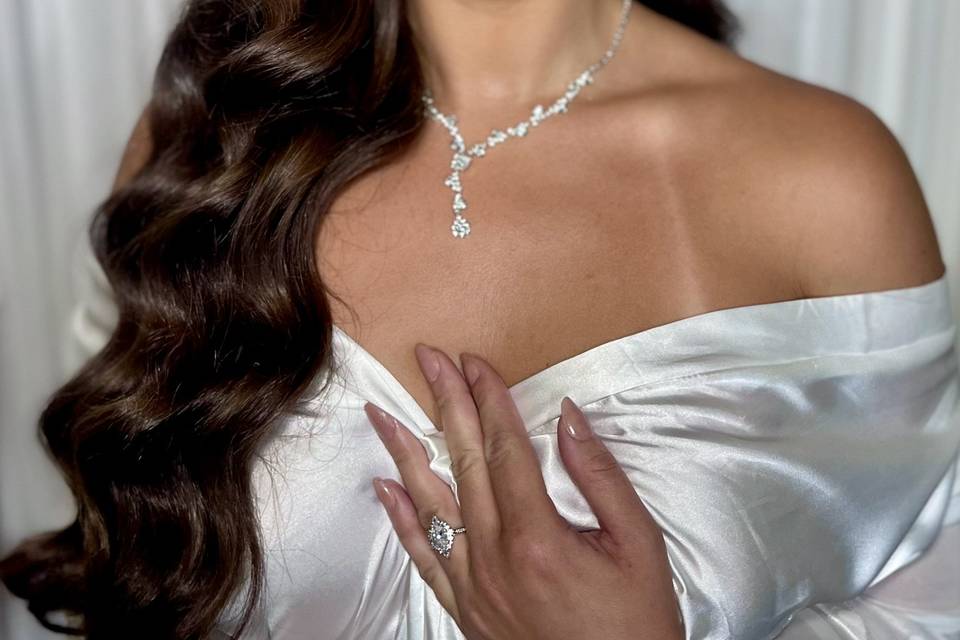 Bridal Glam + Hollywood Waves
