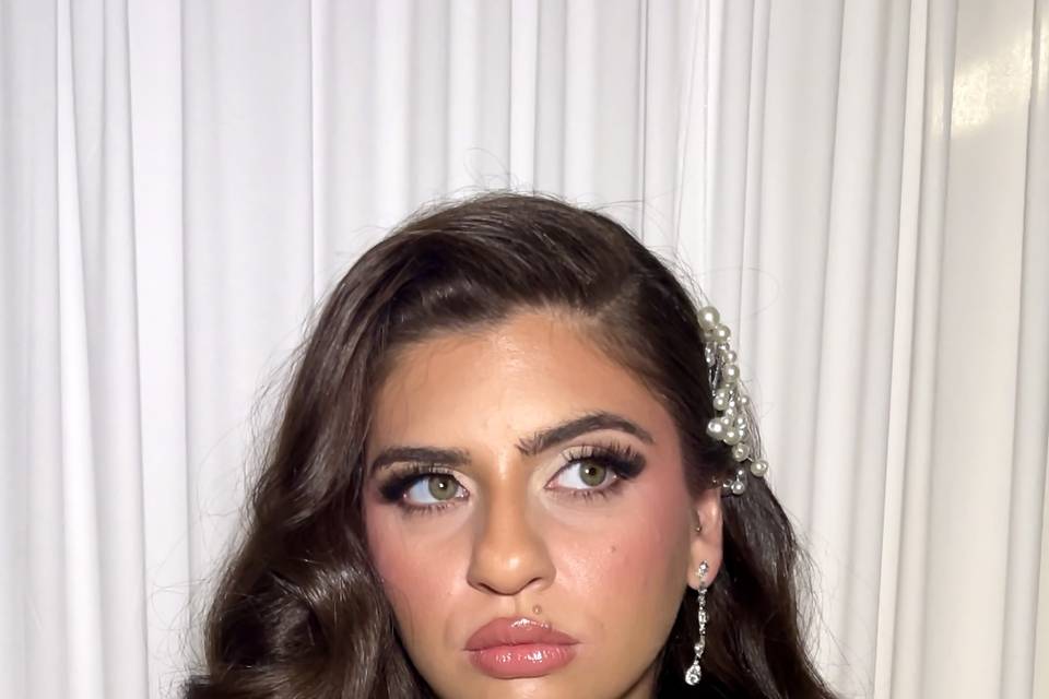 Bridal Glam + Hollywood Waves