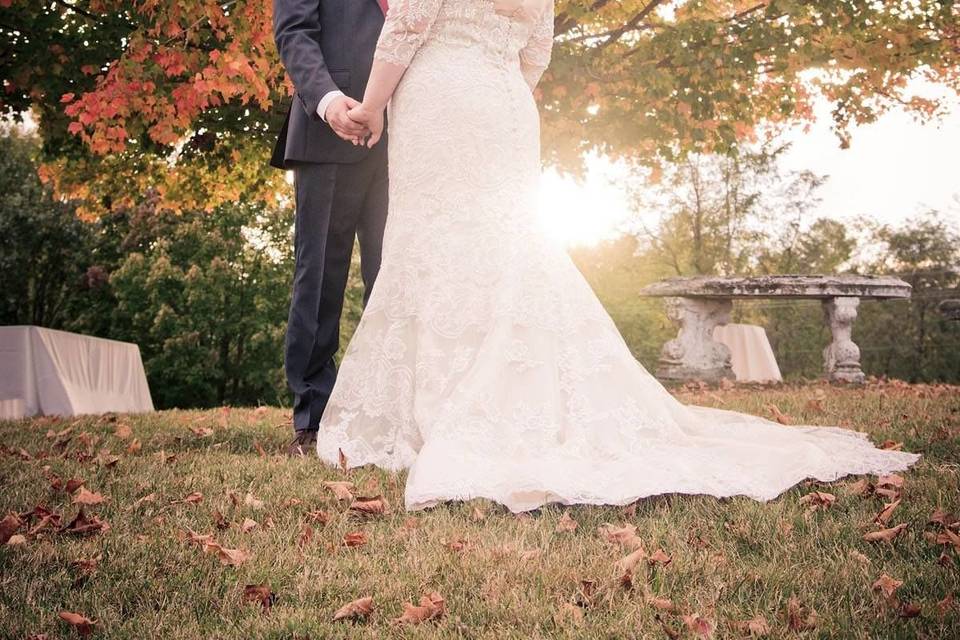 The perfect Fall wedding day