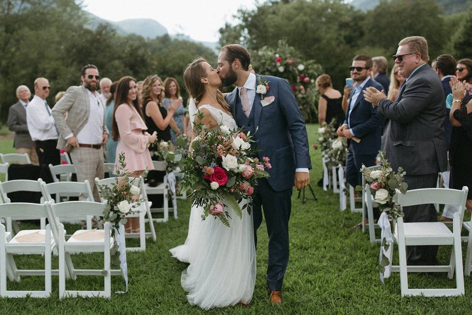 Lake Lure Wedding Ceremony