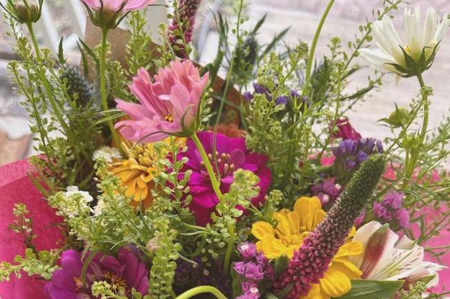 Wild flower bouquet