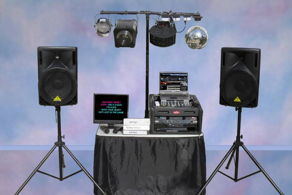 This is my least expensive package with a D.J.  The Bronze System.  Please check out my web site at www.firstclassdj.org for the current prices.