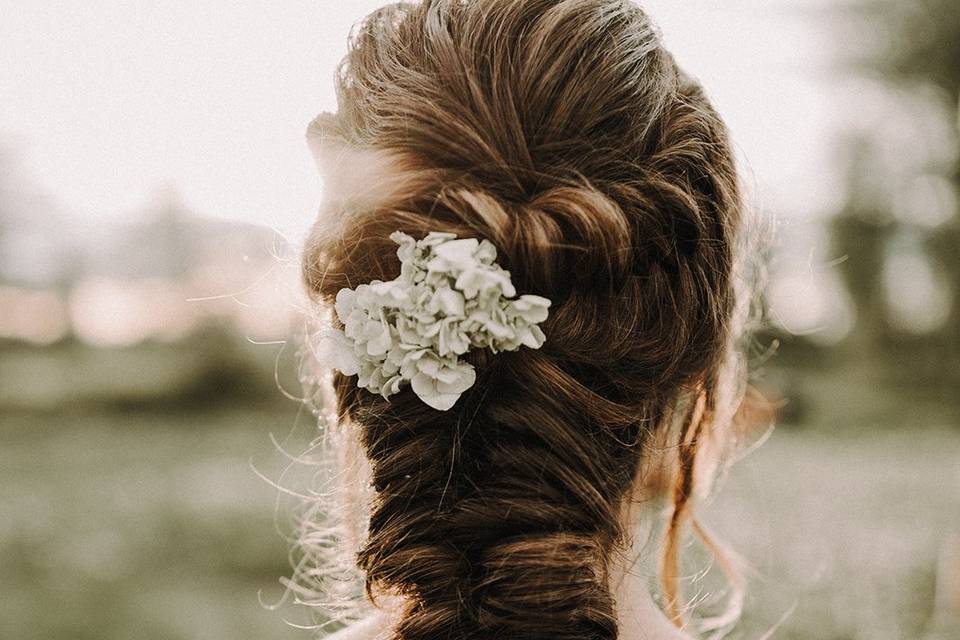 Bridal hair