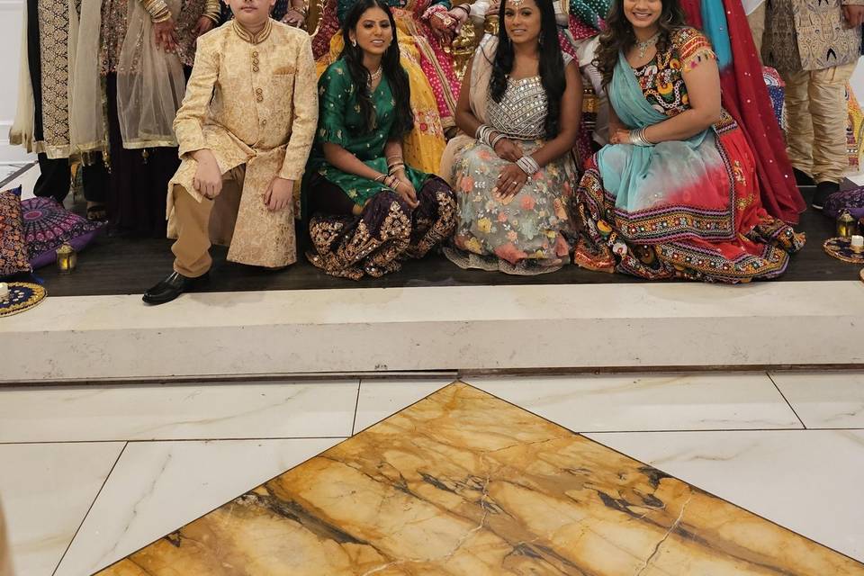 Mehndi Family Pic