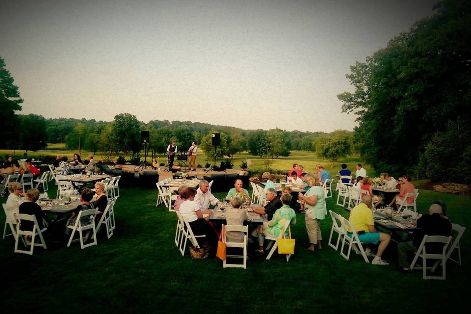 Outdoor reception