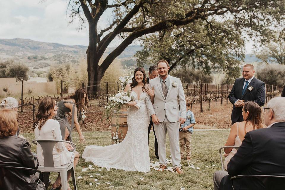 Party Barn Ceremony