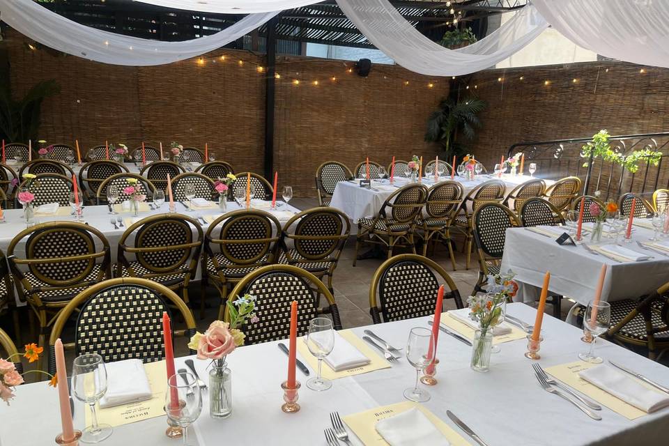 Wedding at Bacchus Restaurant