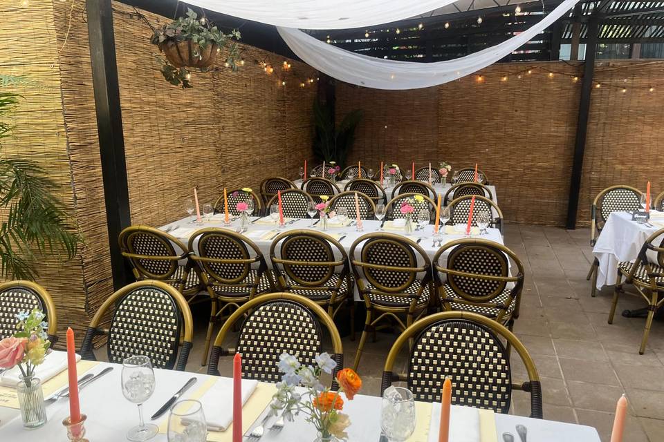 Wedding at Bacchus Restaurant