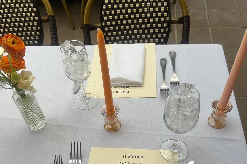 Wedding at Bacchus Restaurant
