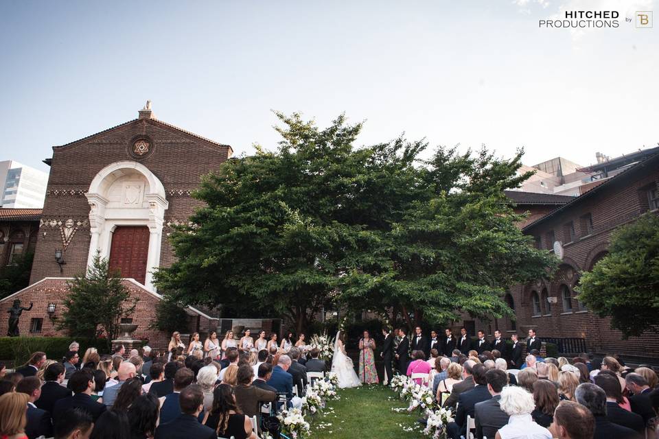 Ceremony in Warden Garden