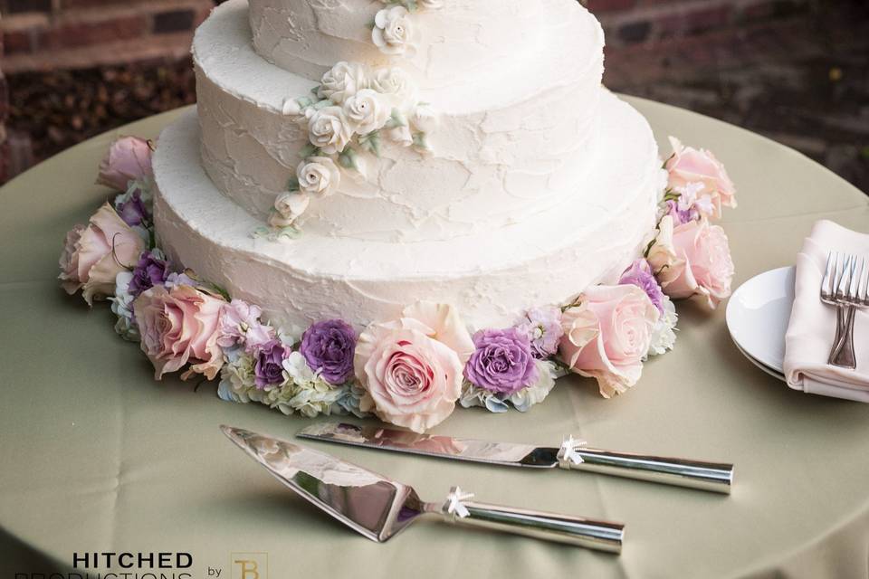 Cake cutting in Warden Garden