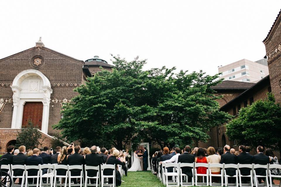 Ceremony in Warden Garden